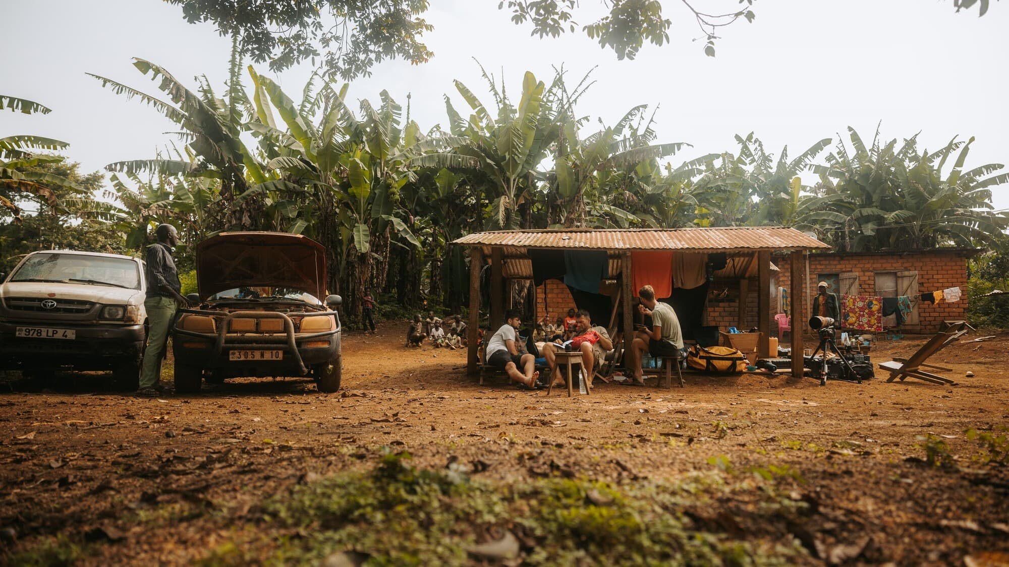 Poznáme život místních na konžském venkově
